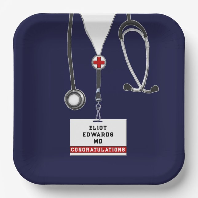 Assiettes En Carton Plaques papier du groupe de finition scolaire Médi (Recto)