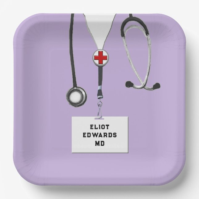 Assiettes En Carton Plaques papier du groupe de finition scolaire Médi (Recto)