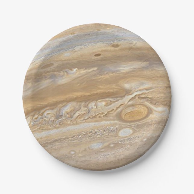 Assiettes En Carton Plaques papier Planet Jupiter (Devant)