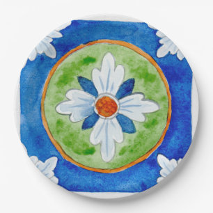 Assiettes En Carton Plaques papier SCT_P8-1 Conception sicilienne trad