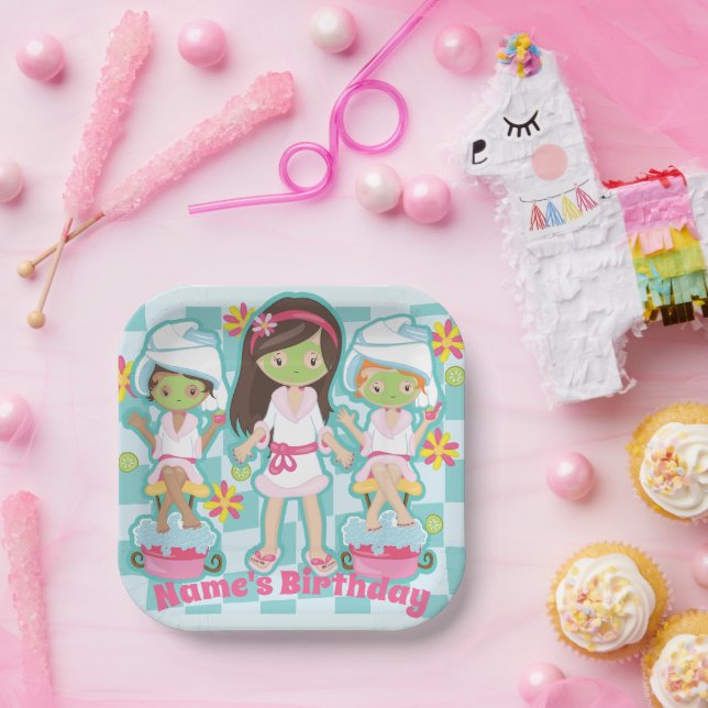 Assiettes En Carton Plaques papier spa (Fête)