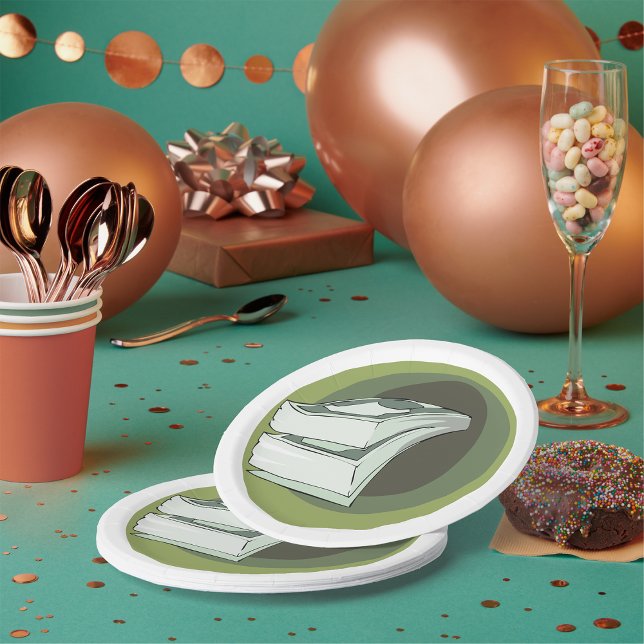 Assiettes En Carton Plaques Papier Wad (Créateur téléchargé)