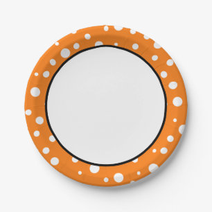 Assiettes En Carton Plaques pois