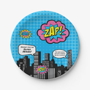 Assiettes En Carton Plat superbe de fille