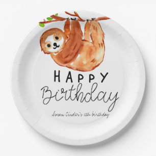 Assiettes En Carton Plate-forme en papier pour la fête d'anniversaire 