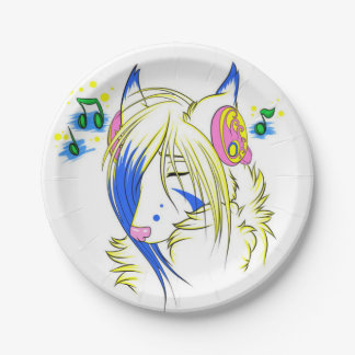 Assiettes En Carton Plates-formes de musique