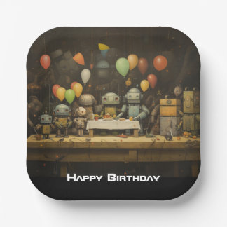 Assiettes En Carton Plates papier pour fête d'anniversaire amusante po