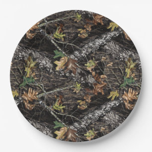 Assiettes En Carton Plats de partie de camouflage de Camo de chasse