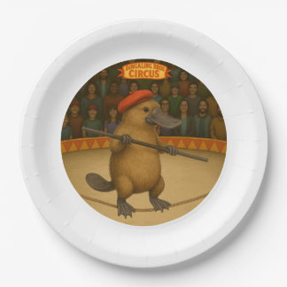 Assiettes En Carton Platypus on a tightrope