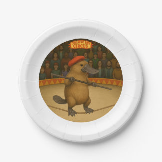 Assiettes En Carton Platypus on a tightrope