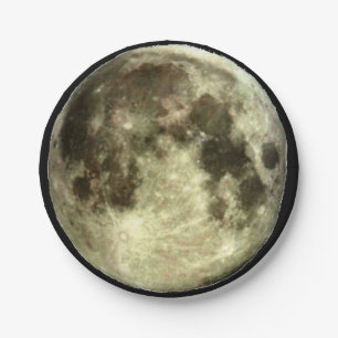 Assiettes En Carton Pleine lune