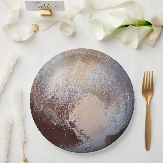 Assiettes En Carton Pluto paperplate from the Cosmic Party Collection (Mariage)