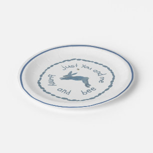 Assiettes En Carton Poem Bunny Bee Bunnies Bees Baby