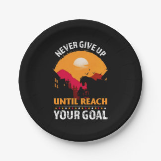 Assiettes En Carton Poison d'Equestrian | Never Give Up Until Reach