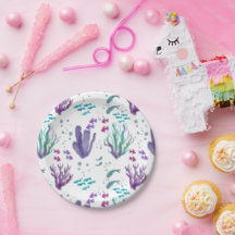 Poisson et corail Aquarelle design