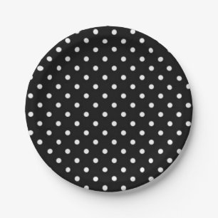 Assiettes En Carton Polka dot
