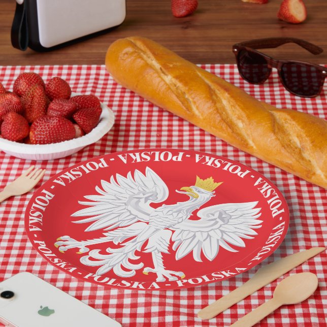 Assiettes En Carton Polska 4 (Pique-nique)