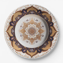 Porcelaine chic violet Boho Chine Design