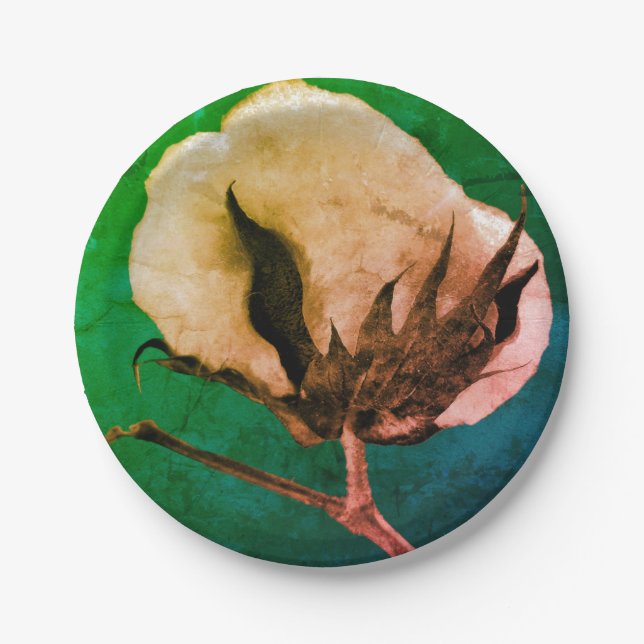 Assiettes En Carton Poupée de coton (Devant)