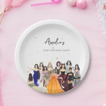 Premier anniversaire, anniversaire fille, thème du