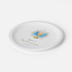 Assiettes En Carton Première communion catholique