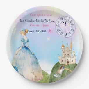 Assiettes En Carton Princess Birthday Kids