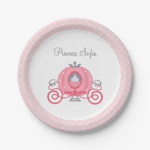 Assiettes En Carton Princess Carrie Plaque de fête d'anniversaire