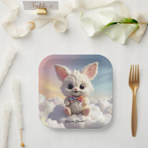 Assiettes En Carton "Puffy Pal"