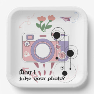 Assiettes En Carton Puis-je prendre votre photo ?