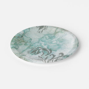 Assiettes En Carton Pulvérisateur de fleurs non embellisé III