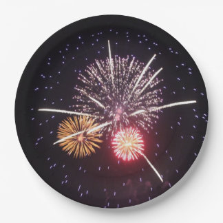 Assiettes En Carton Quatrième des plaques à papier de feux d'artifice