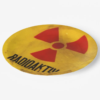 Assiettes En Carton radioactif