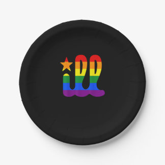 Assiettes En Carton Rainbow Pride Amour ill Philadelphia Philly Gay Pr