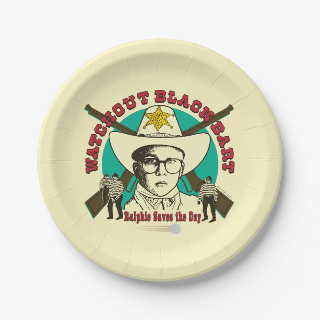 Assiettes En Carton Ralphie Saves the Day (Devant)