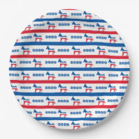 Rayures 2020 patriotiques d'âne de Démocrate