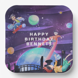 Assiettes En Carton Réalité Virtuelle Anniversaire de jeu vidéo