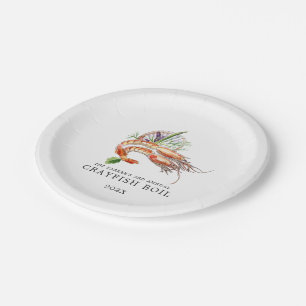 Assiettes En Carton Réchauffement minimal de l'écrevisse 
