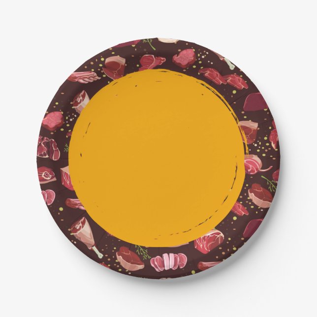 Assiettes En Carton régime keto (Devant)