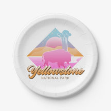 RÉTRO 80S YELLOWSTONE NATIONAL PARK VAPORWAVE