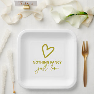 Assiettes En Carton Rien De Fancy Just Love Super Green Mariage
