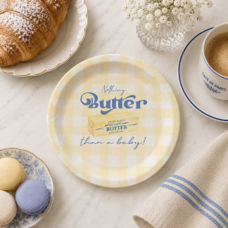 Assiettes En Carton Rien de mieux qu'une baby shower