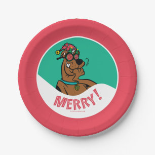 Assiettes En Carton Rire de joie de Scooby Doo