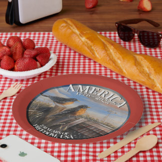 Assiettes En Carton Robins 250