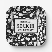 Rock & Roll Guitar Birthday Party