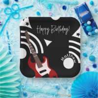 Rock Star Musical Guitare Électrique Anniversaire