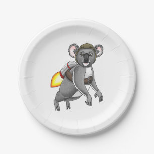 Assiettes En Carton Rocket Koala