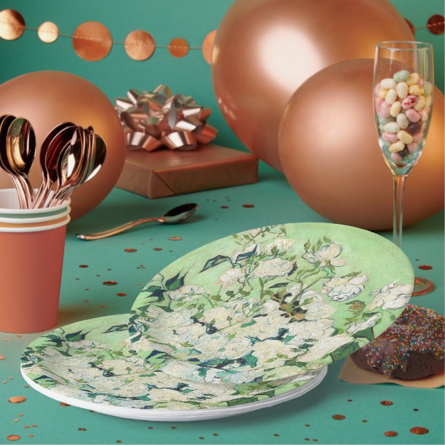 Assiettes En Carton Rose, Vincent van Gogh (Multi)