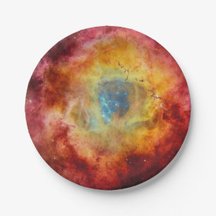 Assiettes En Carton Rosette Nebula