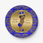 Royal Blue Prince Crown Baby shower Ethnique