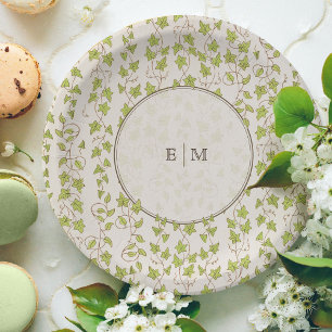 Assiettes En Carton Royal Victorian Élégant Mariage Floral